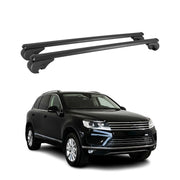 2011-2018 VW Touareg Roof Rack Cross Bars Black