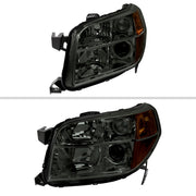 2006-2008 Honda Pilot Projector Style Headlights Chrome Housing/Smoke Lens