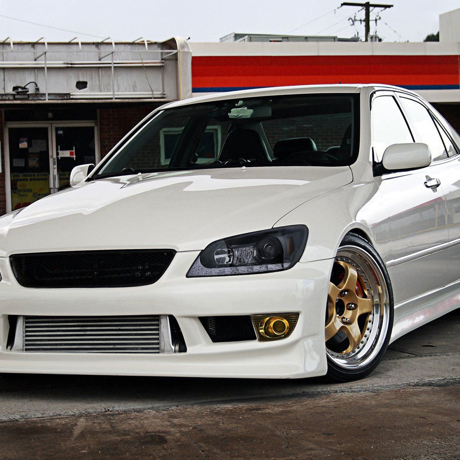 2001-2005 Lexus IS300 Projector Headlights LED Light & LED Signal Lights Smoke