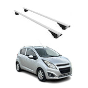 2016-2022 Chevrolet Spark Roof Rack Cross Bars Silver