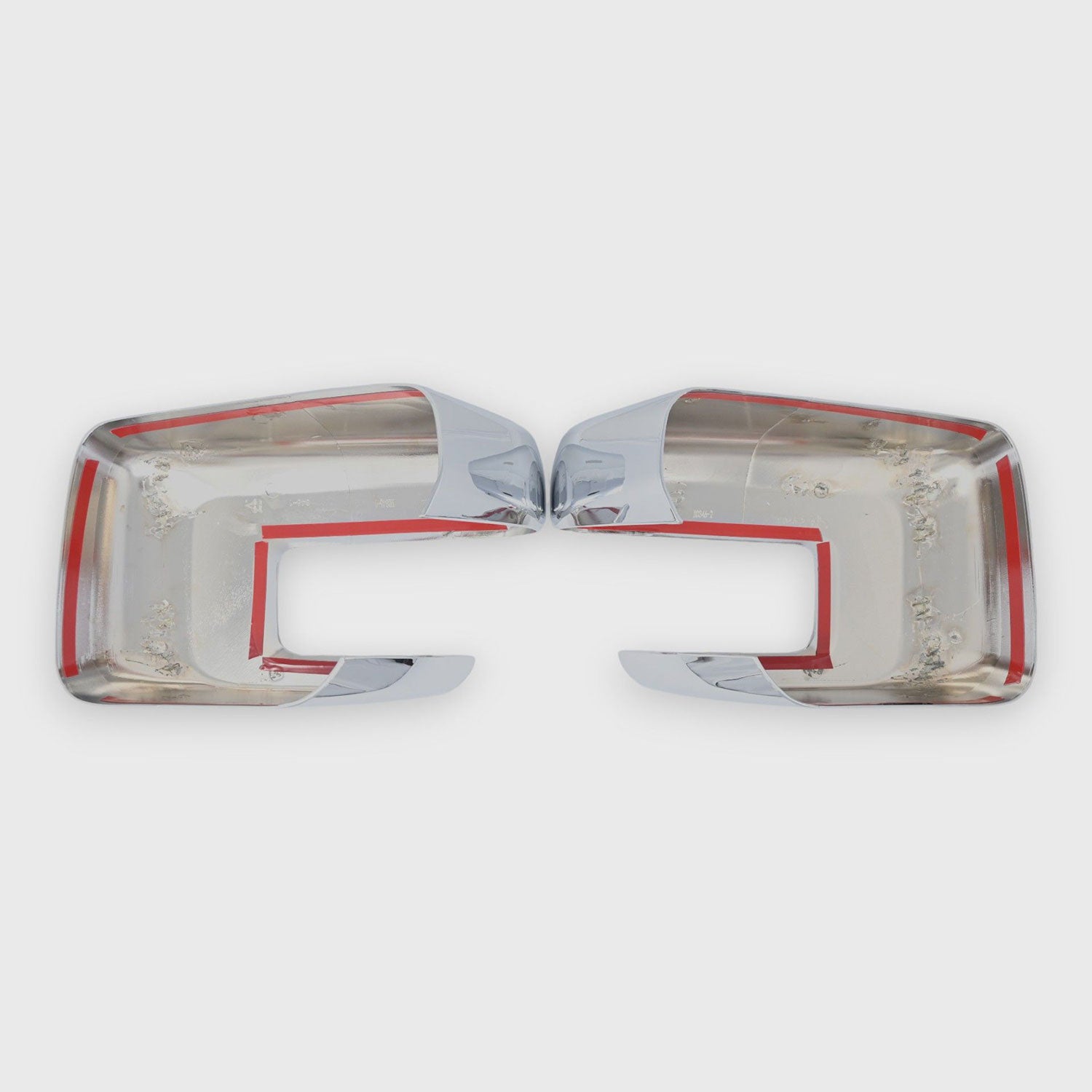 2021-2024 Ford F-150 Mirror Cover Caps Chrome 2Pcs ABS Plastic