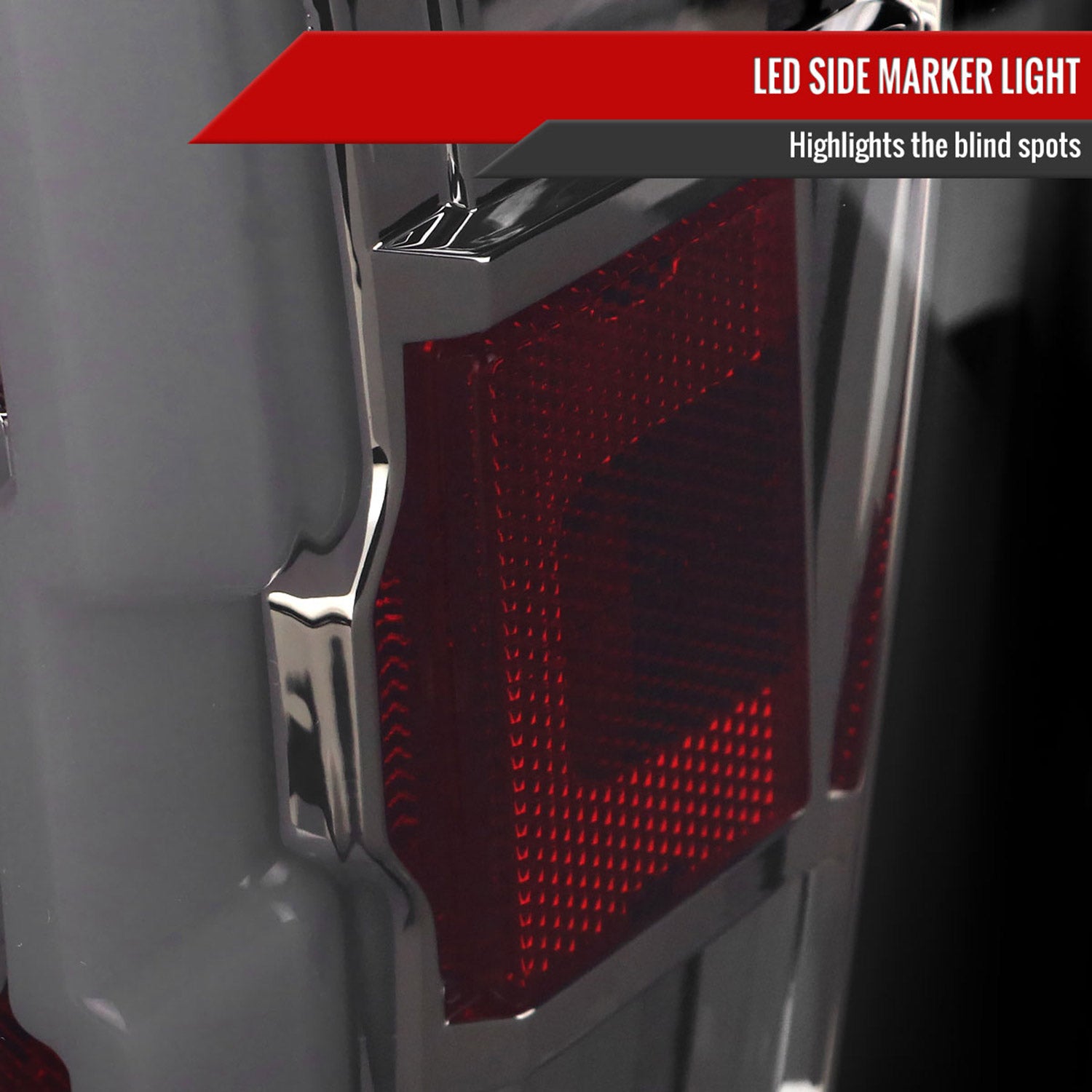 2016-2022 Toyota Tacoma LED Bar Tail Lights Chrome Housing/Smoke Lens