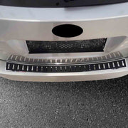 2015-2019 Subaru Outback Rear Bumper Sill Cover Guard Stainless Steel Carbon Foiled