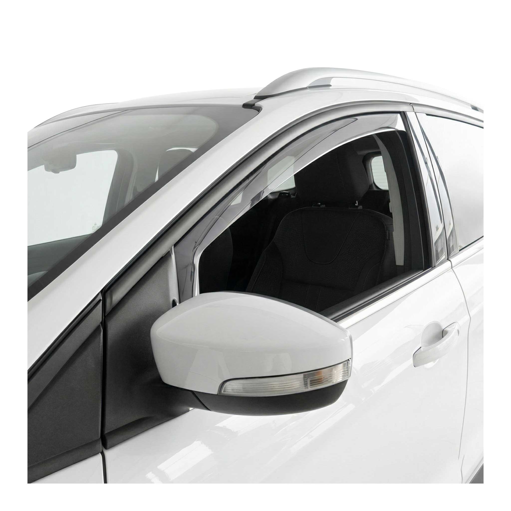 2013-2019 Ford Escape Window Visor Vent Rain Deflector 2Pcs Smoke