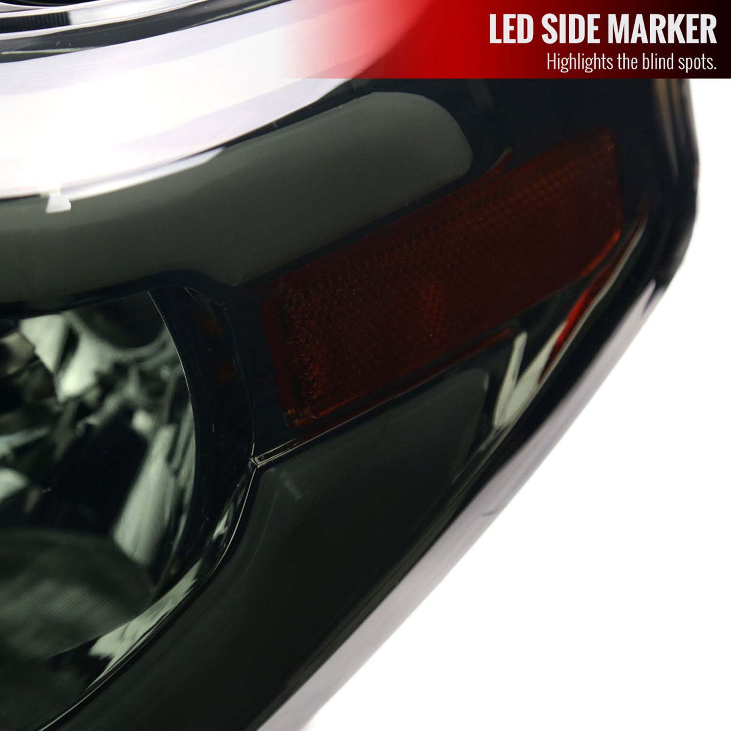 2014-2021 Toyota Tundra LED Bar Factory Style Headlights Chrome/Smoke Lens