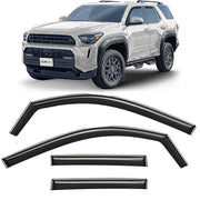 Clim Art Wind Deflectors for Toyota 4Runner 2025-2026 In-channel Dark Smoke 4Pcs