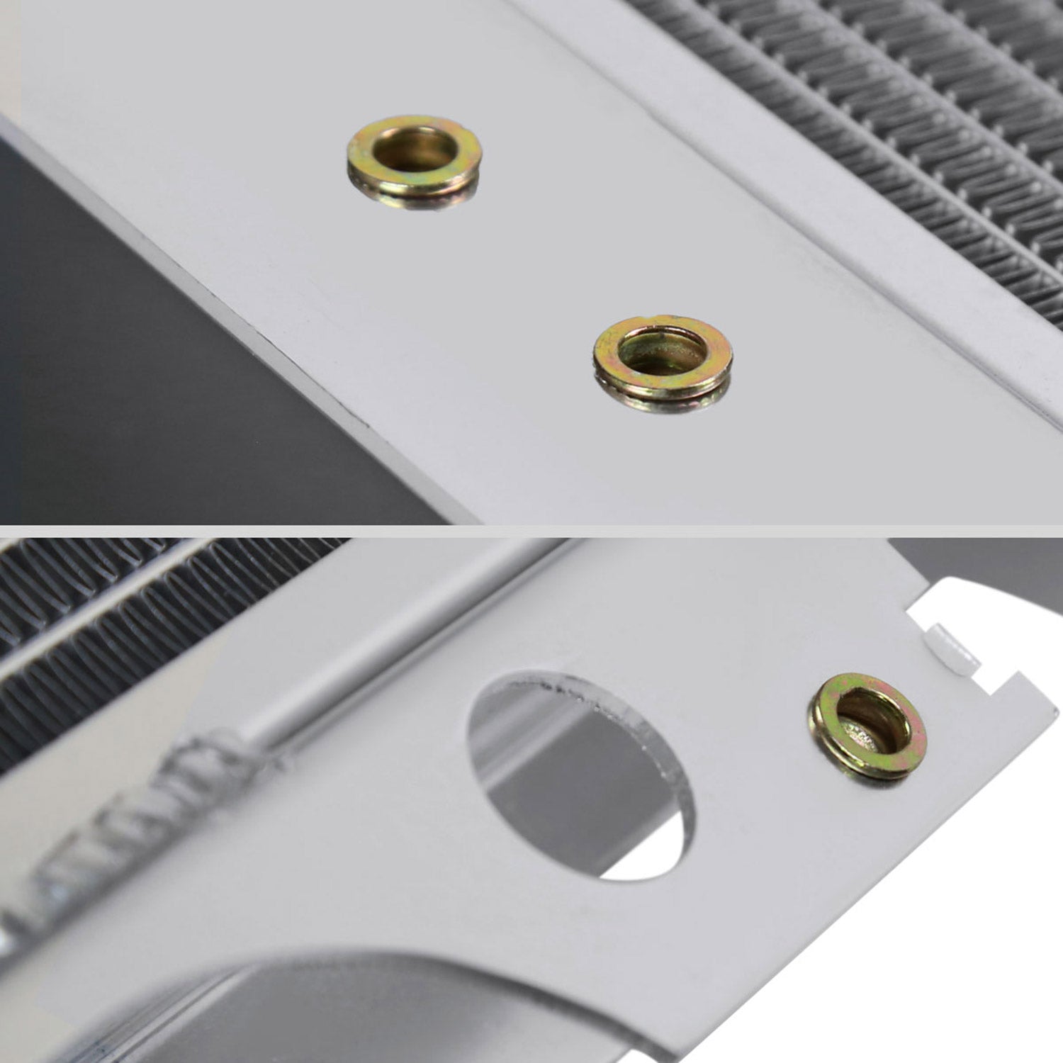 1987-2006 Jeep Wrangler TJ YJ 2.4L/4.2L Alu 3-Row Performance Radiator