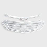 2018-2021 Chevrolet Equinox Grille Overlay Chrome 2Pcs ABS Plastic