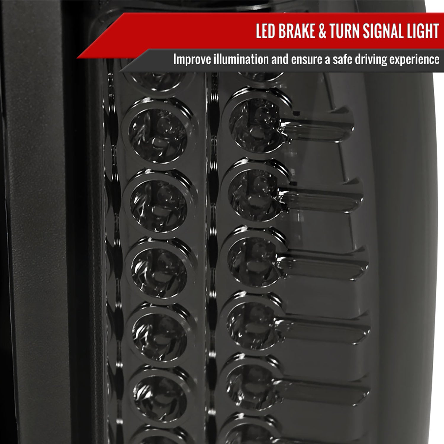 1988-2000 Chevy Silverado/Tahoe/Suburban/Sierra/Yukon LED Tail Lights Smoke