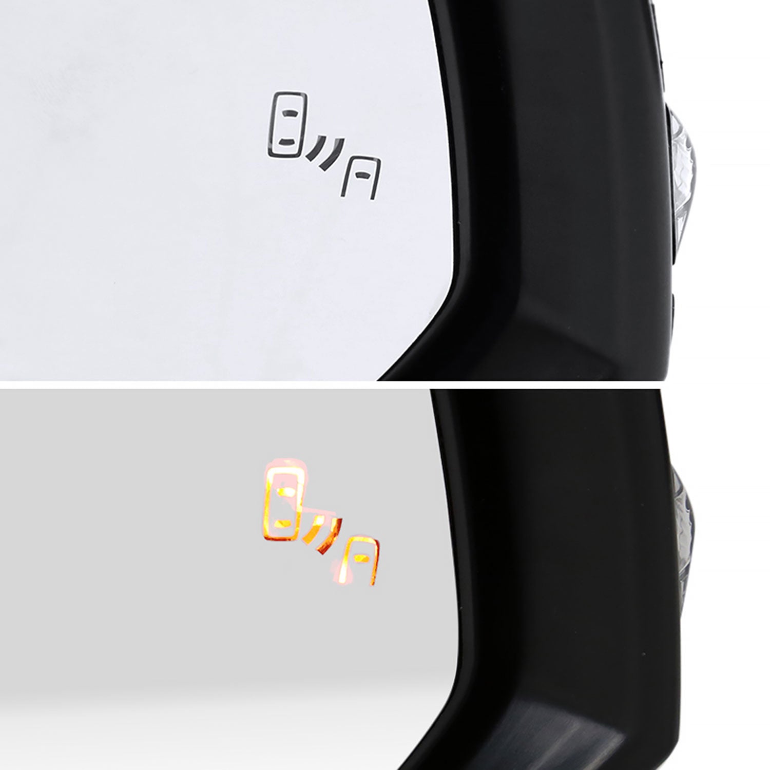 2013-2015 Toyota RAV4 Black 10Pin Auto-Fold Heated & BSM Side Mirror Passenger