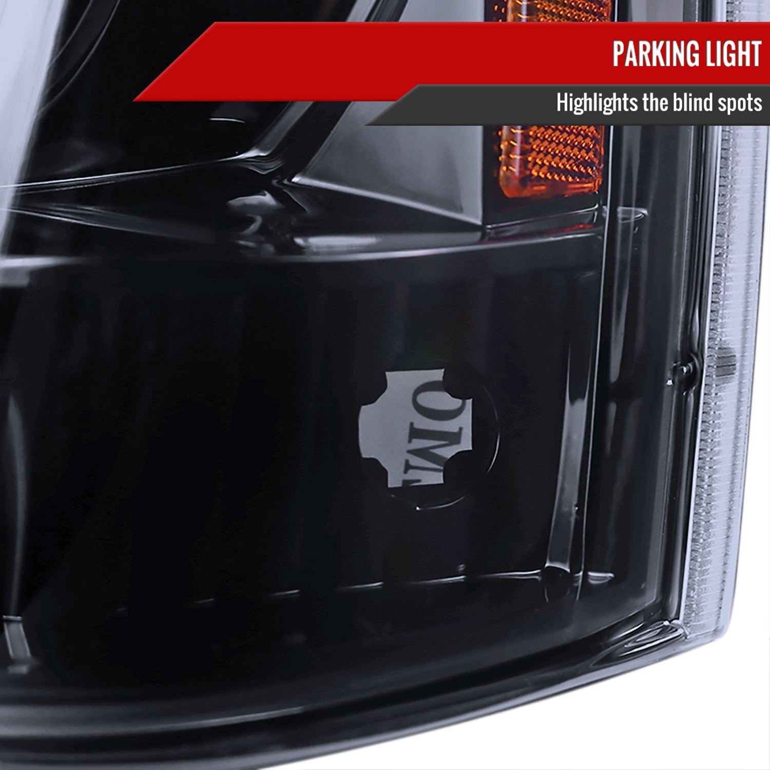 1993-1996 Jeep Grand Cherokee Dual Halo Projector Headlights Black/Smoke