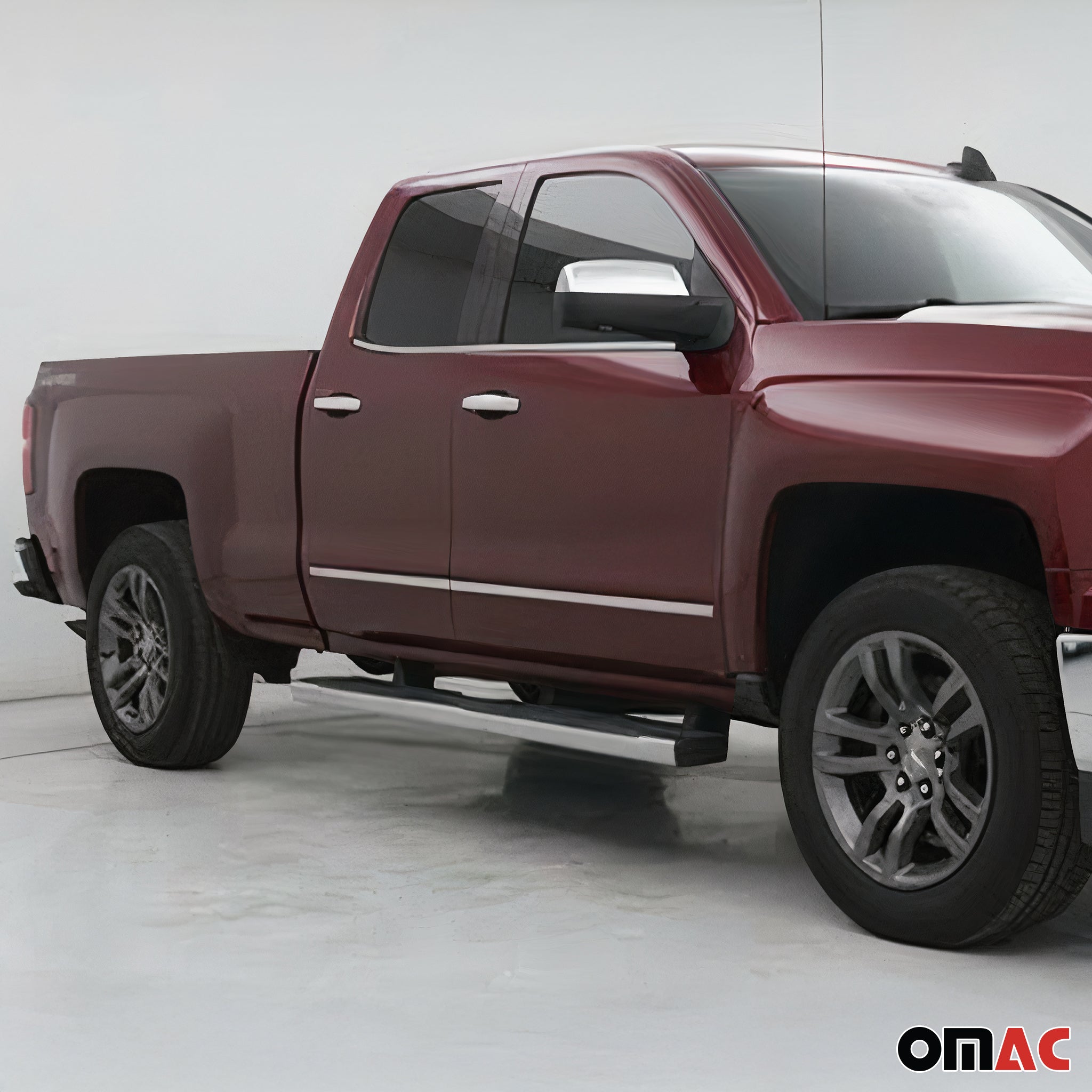 2014-2019 Chevrolet Silverado 1500 2500HD 3500HD Crew Cab Side Door Molding Trim