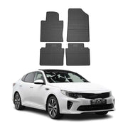 2016-2020 Kia Optima Floor Mats Liners Full Set All Weather Rubber Black