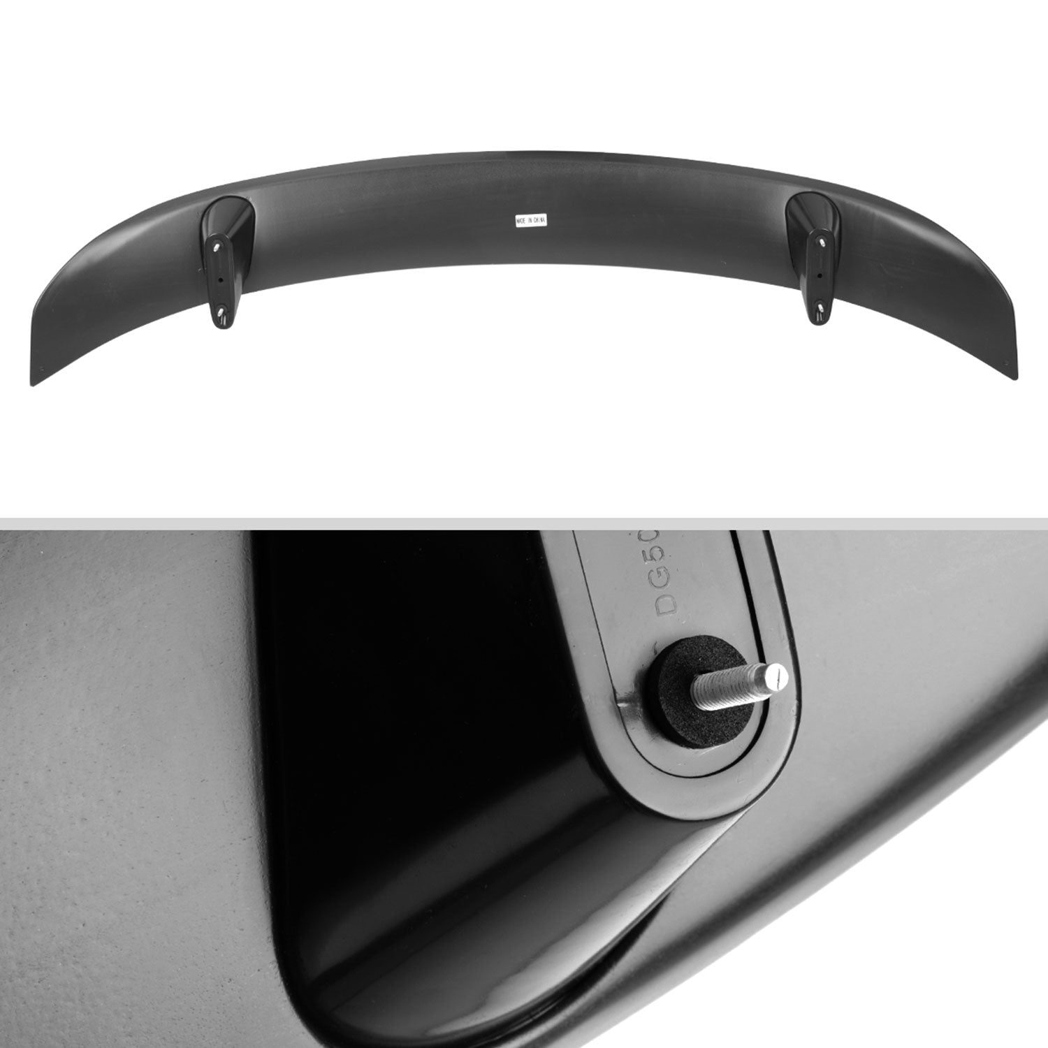 2011-2023 Dodge Charger Black ABS R/T Daytona OE-Style Rear Spoiler Wing