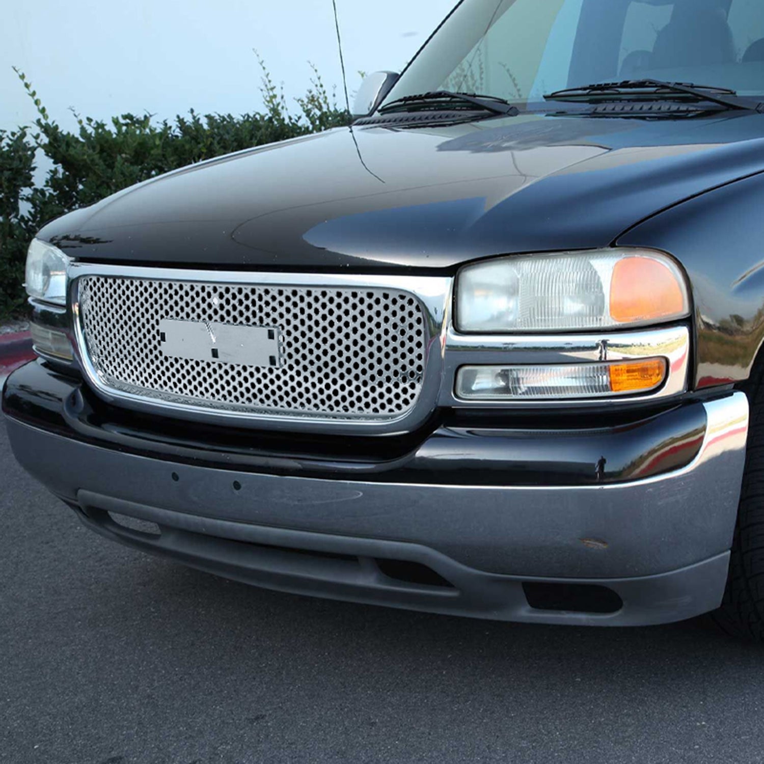 1999-2002 GMC Sierra 1500 2500LD/ 2000-2006 Yukon + XL Chrome Mesh Grille