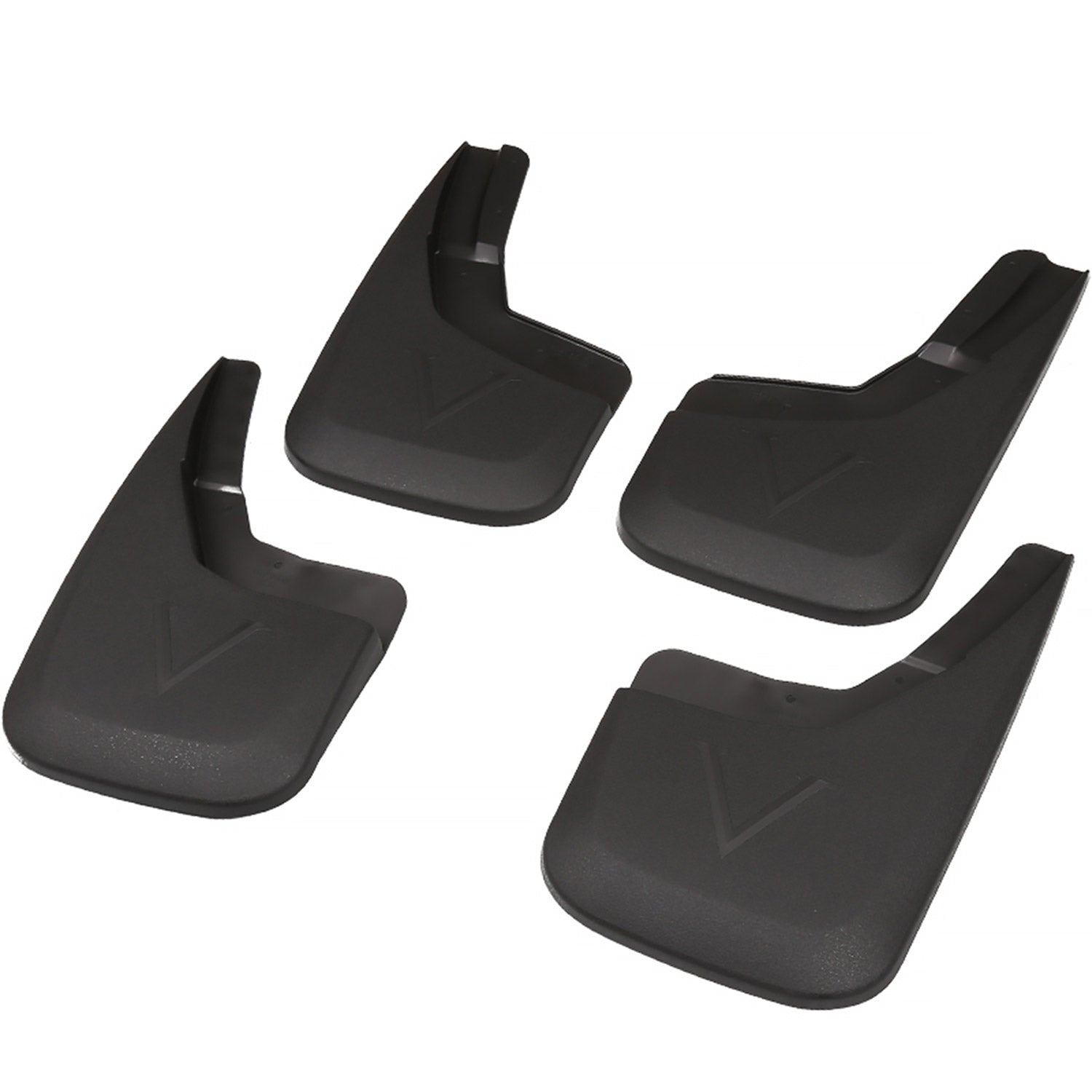 2014-2018 Chevy Silverado 1500/2500HD/3500HD Front&Rear Mud Flap Splash Guards