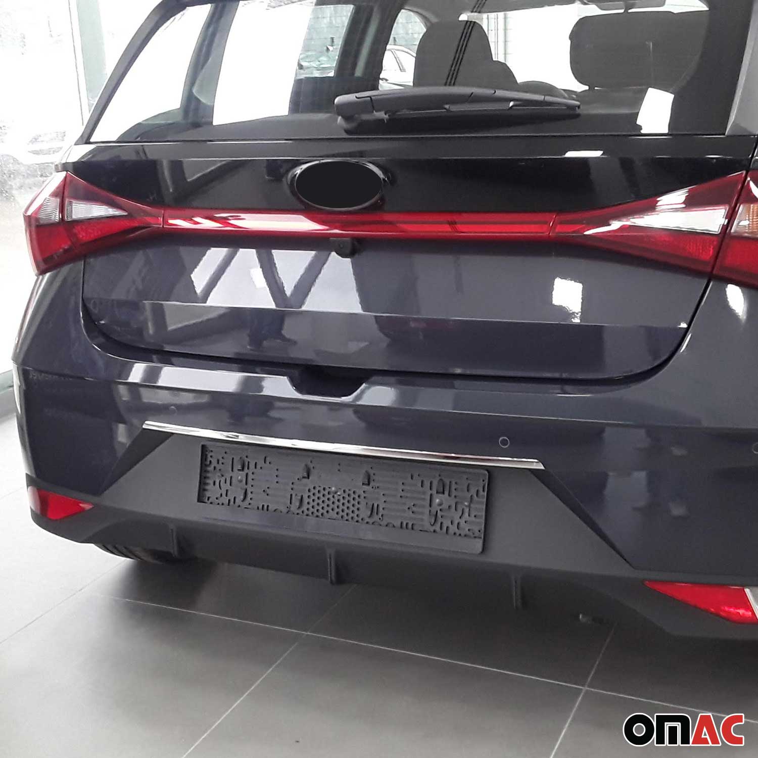 2007-2009 Audi Q7 Pre Facelift Rear Trunk Tailgate Door Handle Cover Stainless Steel