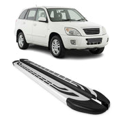 2001-2005 Toyota RAV4 Running Boards Side Steps Silver