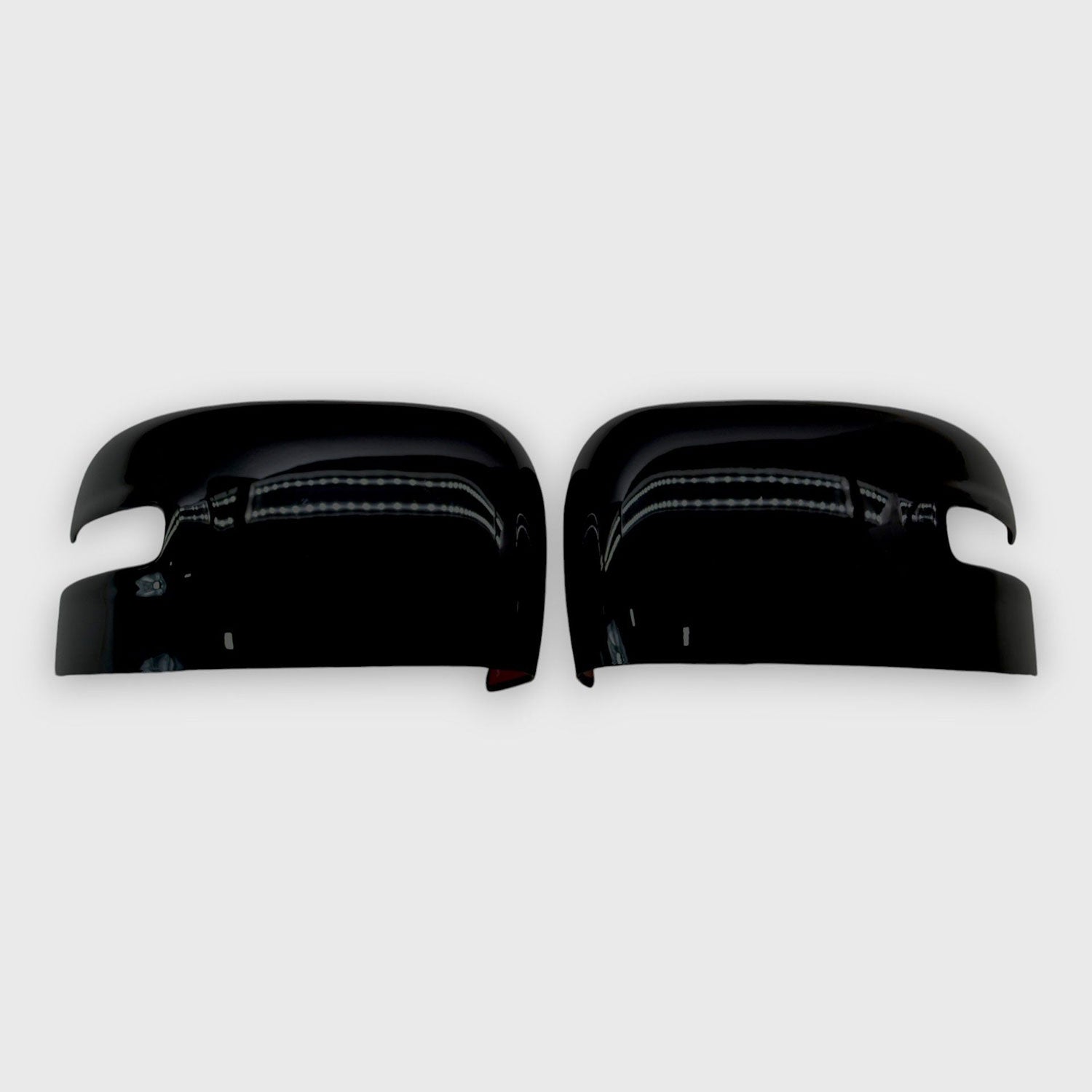2015-2024 Jeep Renegade Mirror Cover Caps Gloss Black 2Pcs ABS Plastic