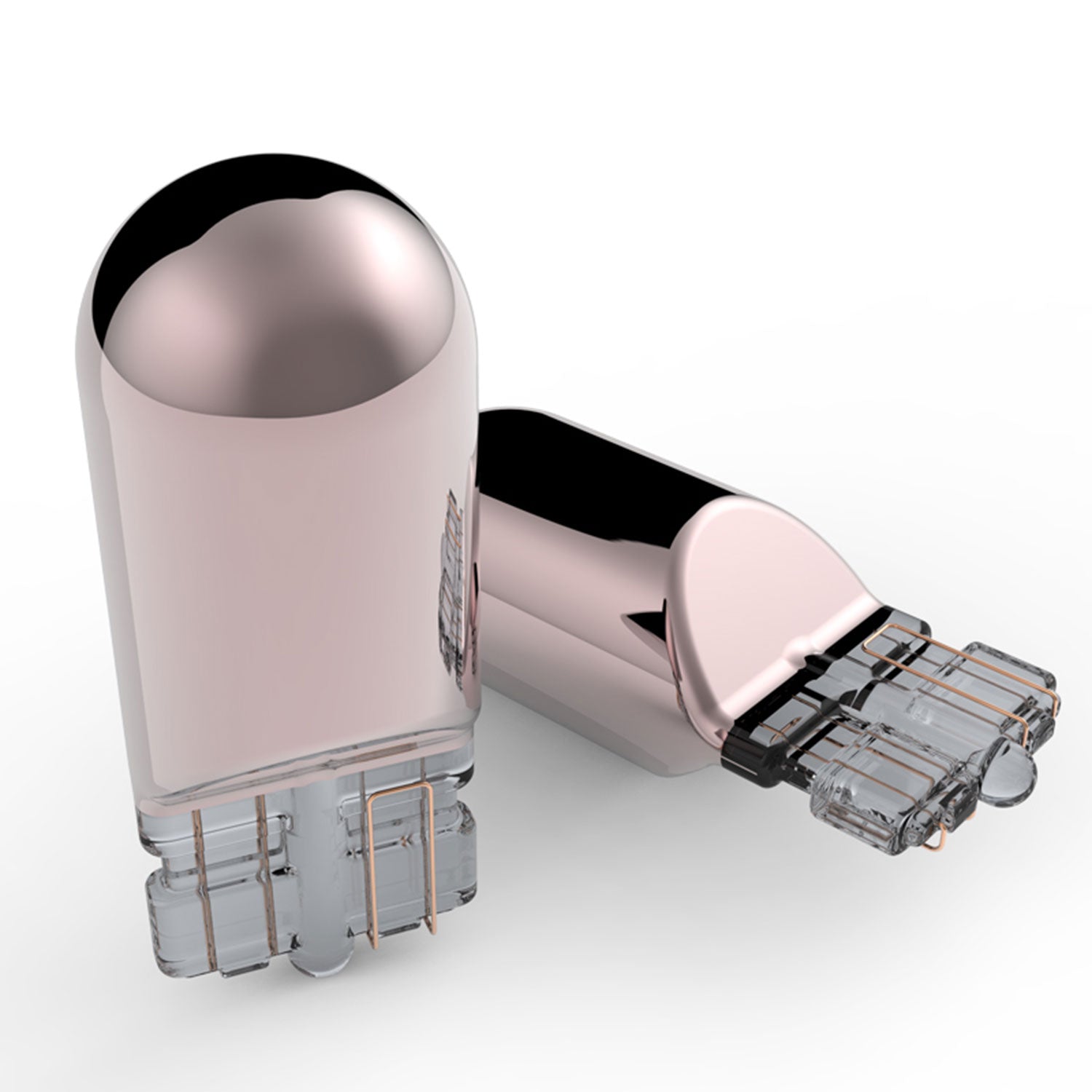 T10 Chrome Amber Light Bulbs