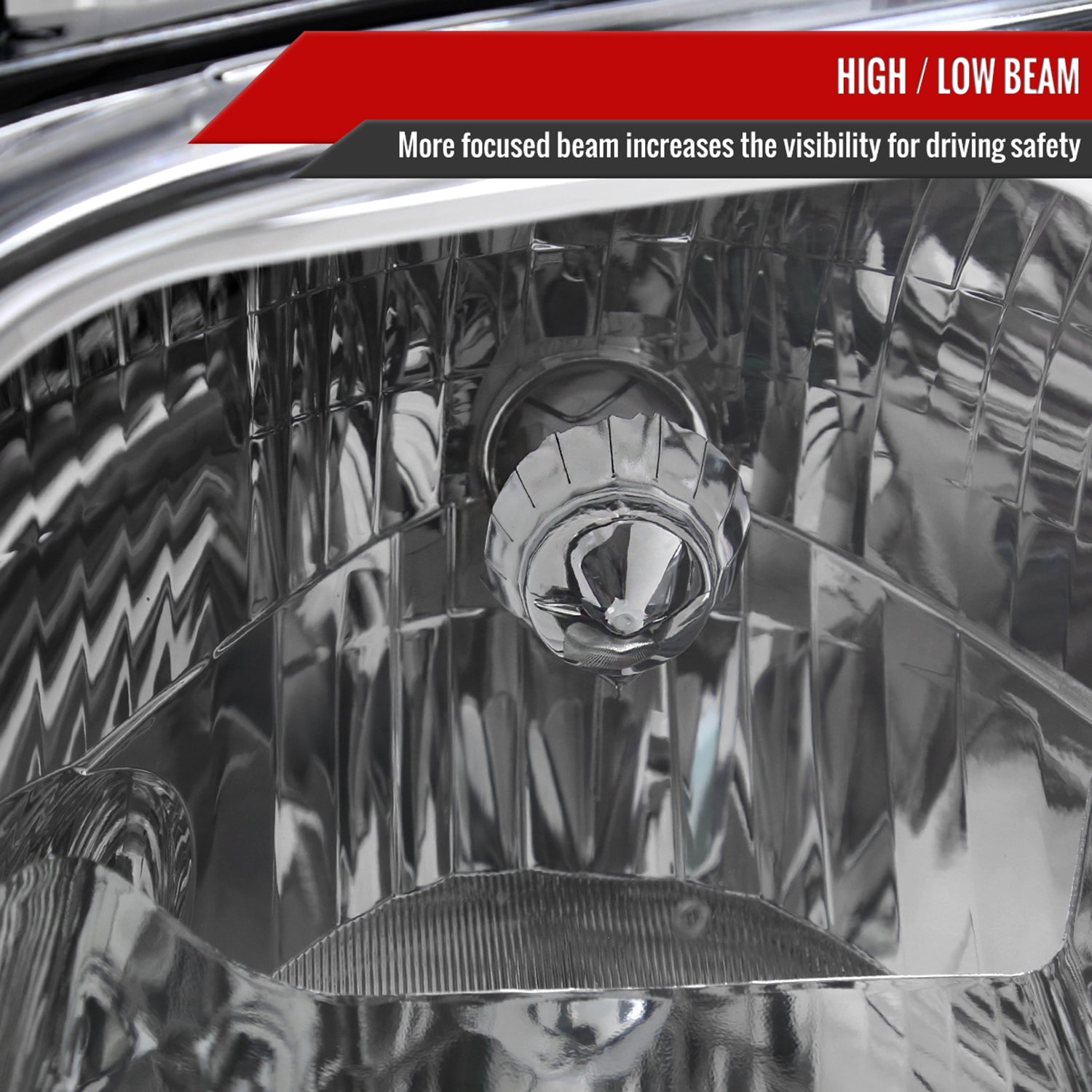 2005-2006 Toyota Tundra/05-2007 Sequoia Headlights Corner Lamps Amber & Chrome