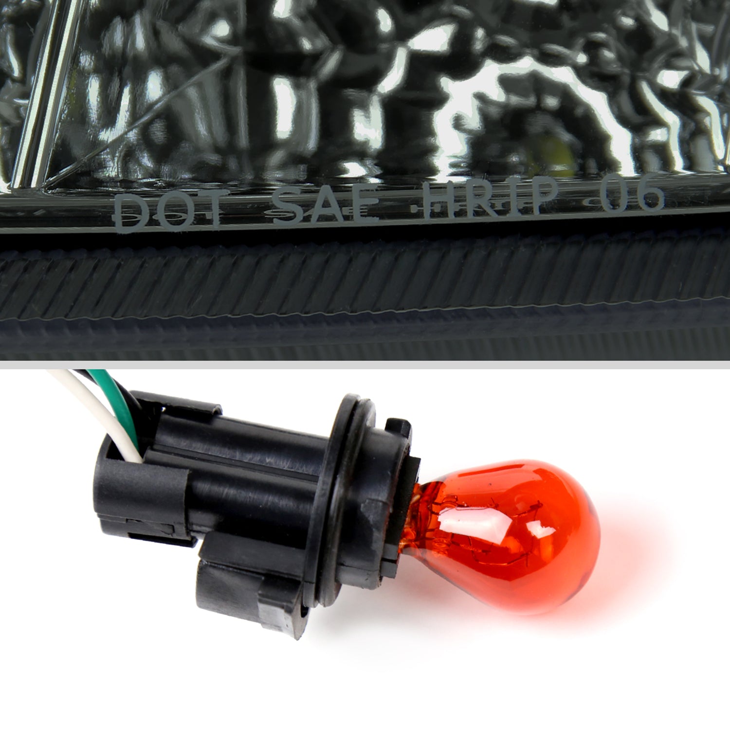 2006-2009 Nissan 350Z SMD LED Light Strip Projector Headlights Chrome/Smoke