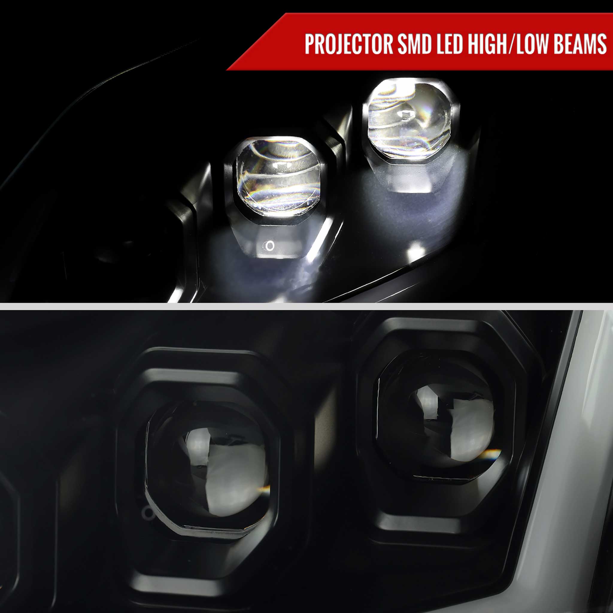 For Infiniti G37 2008-13 / Q60 Coupe 2014-15 LED Turn Signal Full LED Triple Headlights Matte Black Housing Smoked Lens