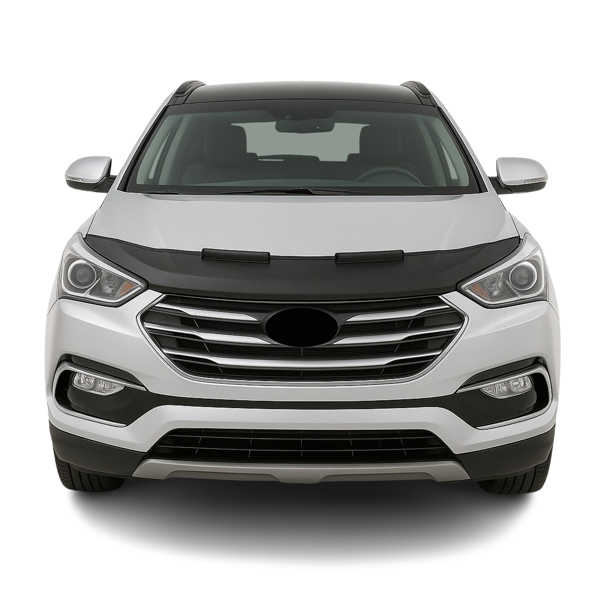 2013-2018 Hyundai Santa Fe Car Bonnet Mask Hood Bra Black 1 Pc