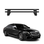 2014-2020 Mercedes S Class W222 Sedan Roof Rack Cross Bars Black