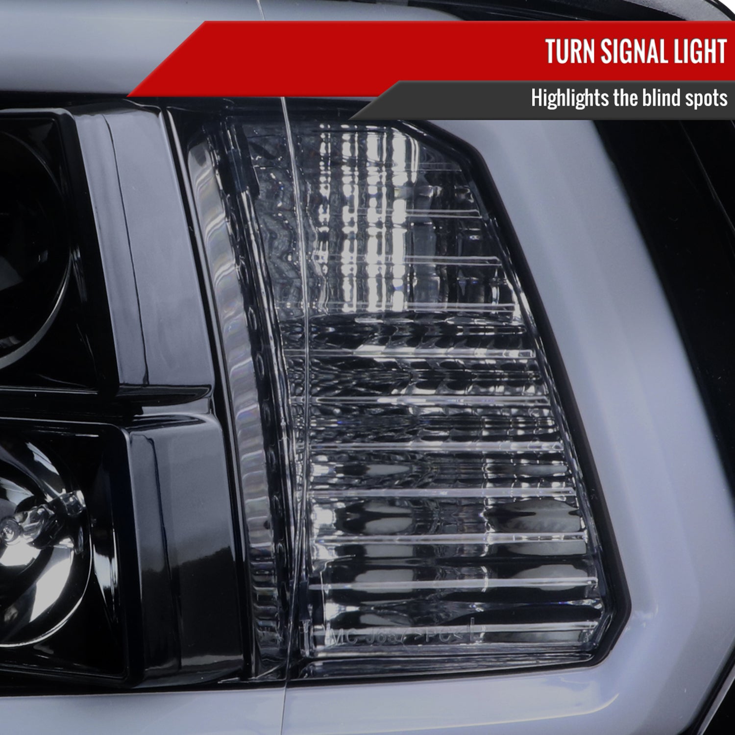 2009-2018 Dodge RAM 1500 / 2500 3500 LED C-Bar Headlights Glossy Black