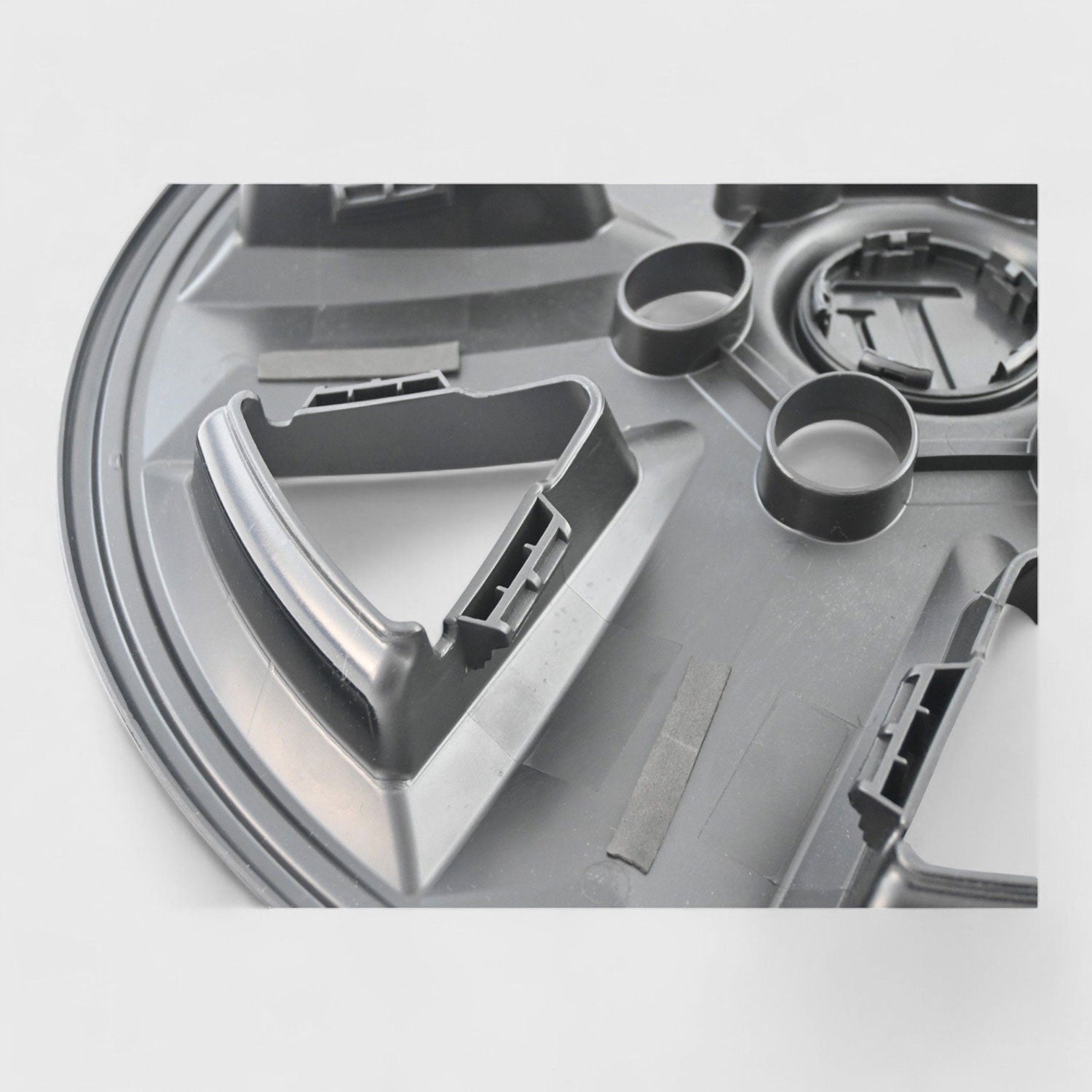 2021-2025 Ford F-150 Wheel Cover Hubcaps Set Gloss Black 8Pcs ABS Plastic