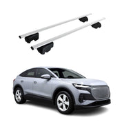 2019-2024 Audi E-Tron Roof Rack Cross Bars Silver