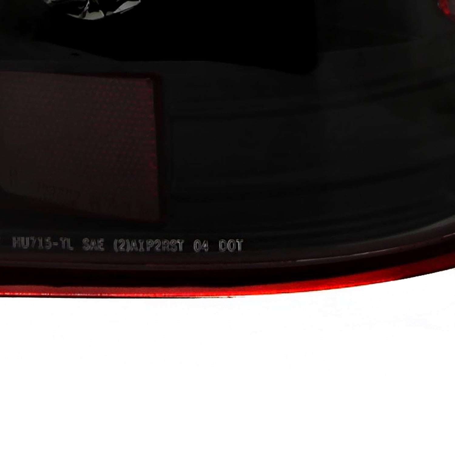 2005-2008 Dodge Magnum Tail Lights Matte Black Housing/Red Clear Lens