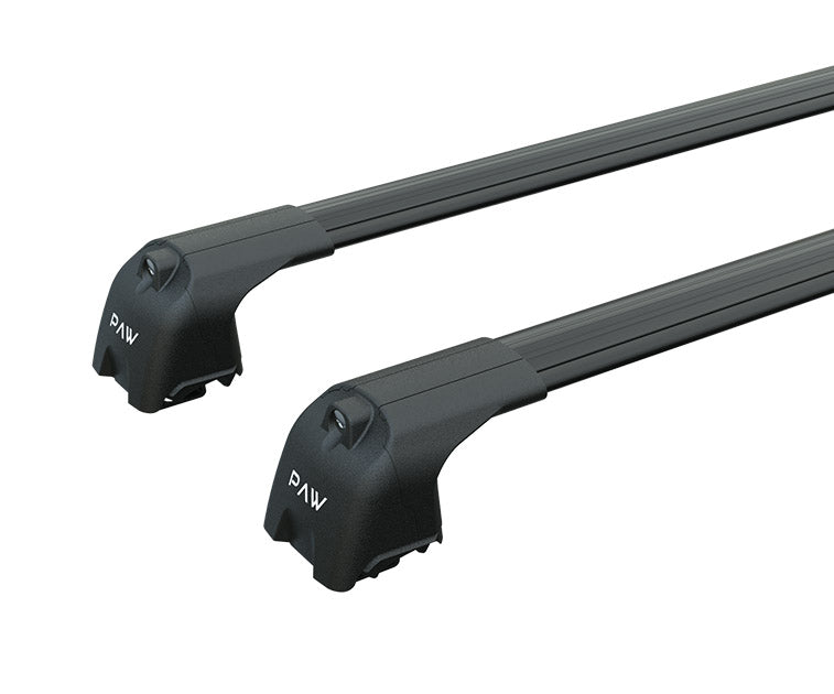 For Opel Corsa E 2014-2019 Roof Rack Cross Bars Fix Point, Black