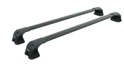 For Opel Corsa E 2014-2019 Roof Rack Cross Bars Fix Point, Black