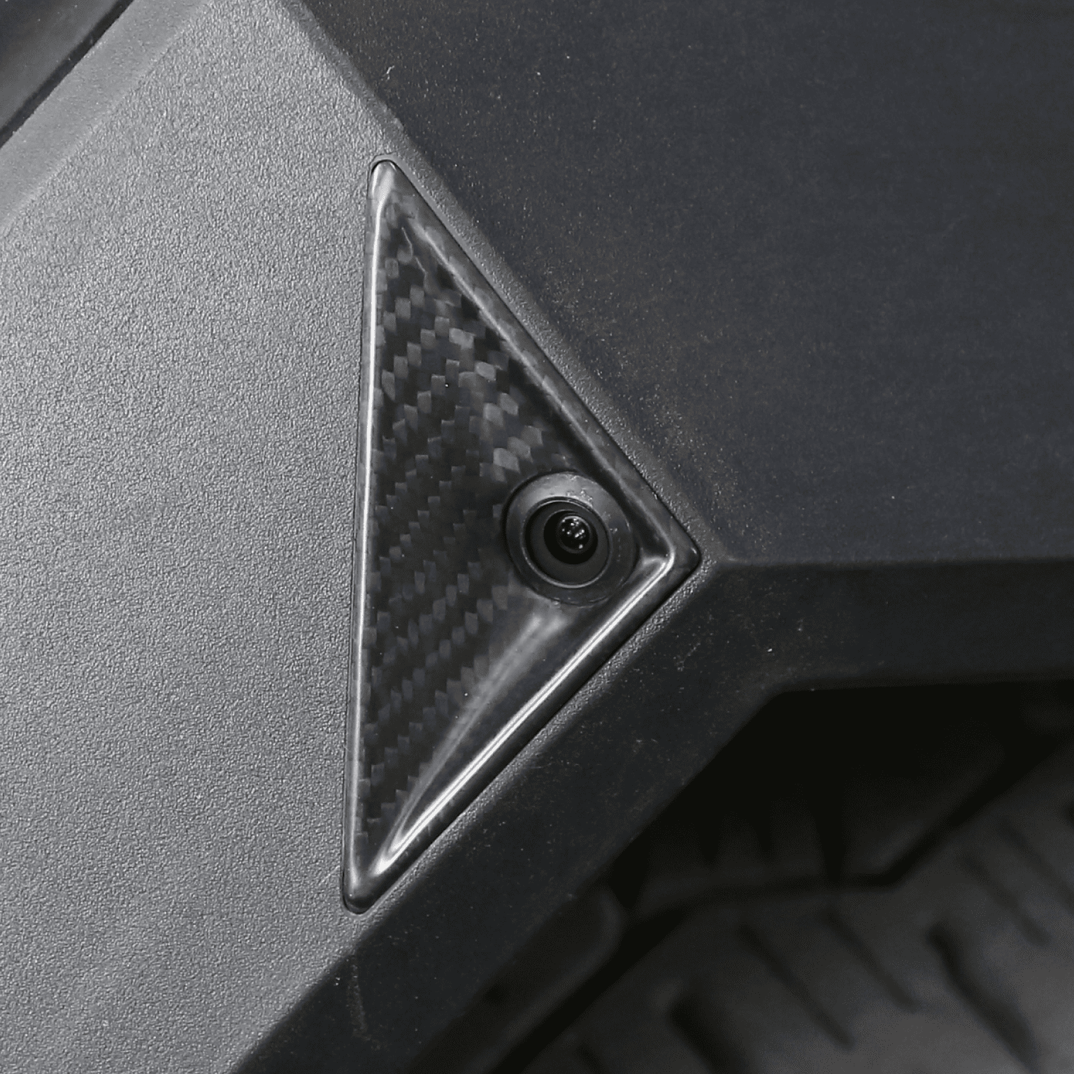 [Real Carbon Fiber] Fender Camera Decorative Cover For Cybertruck