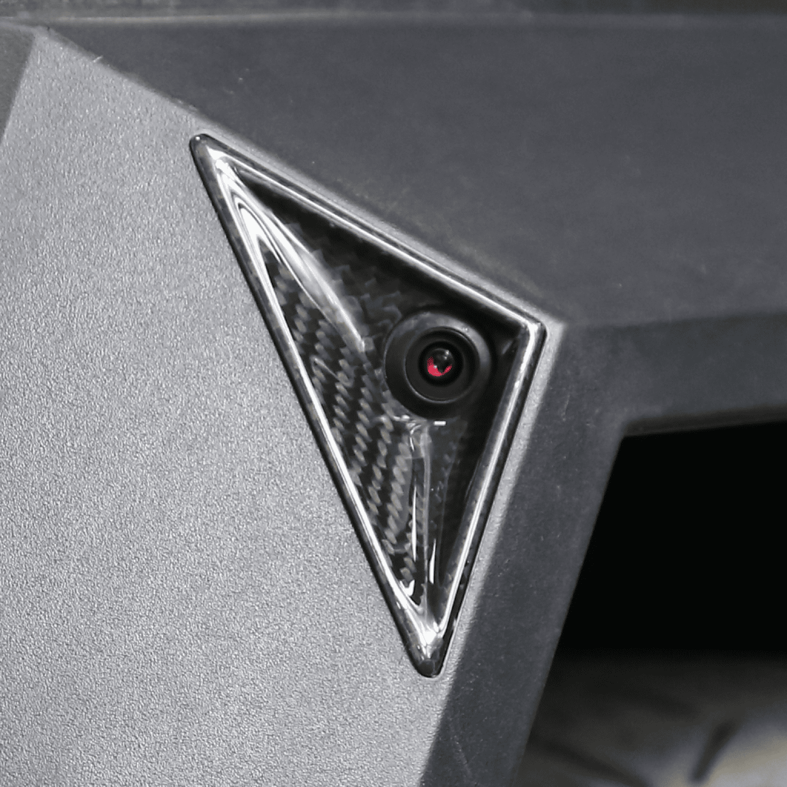 [Real Carbon Fiber] Fender Camera Decorative Cover For Cybertruck