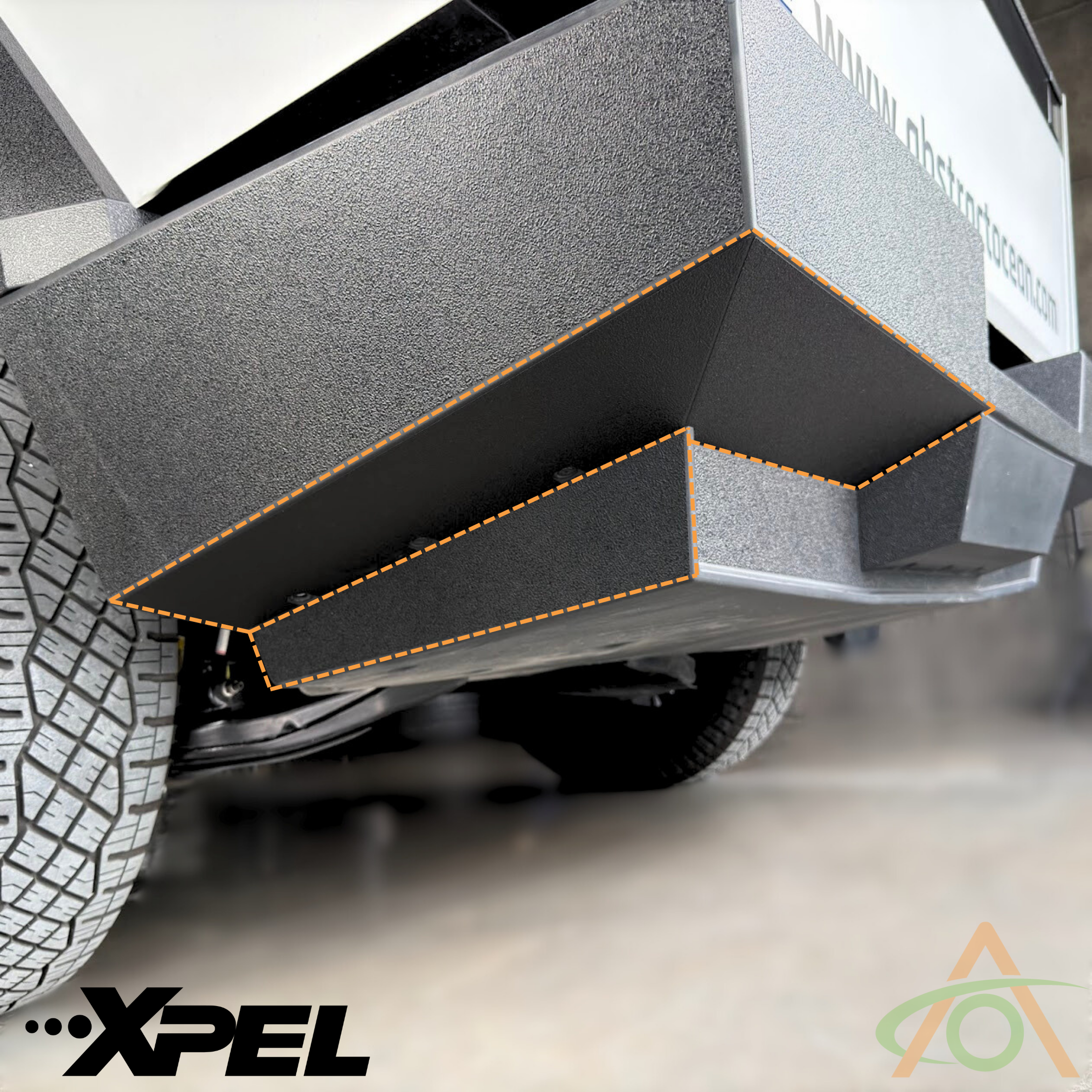 Xpel Armor Rear Bumper Protection for Cybertruck