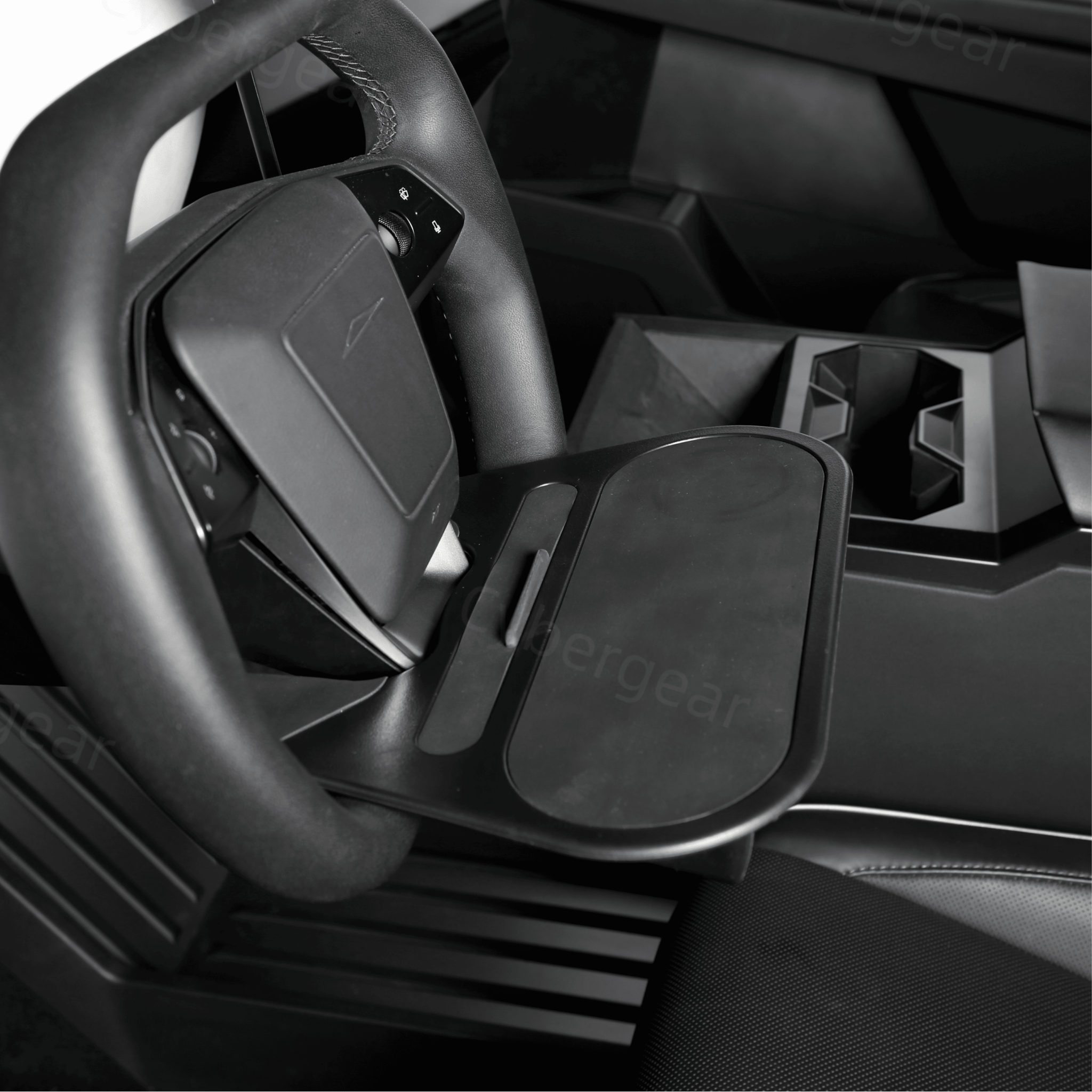 Removable Steering Wheel Tray for Cybertruck