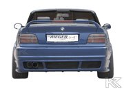 Rieger BMW E36 Vented Rear Skirt - E46 Look