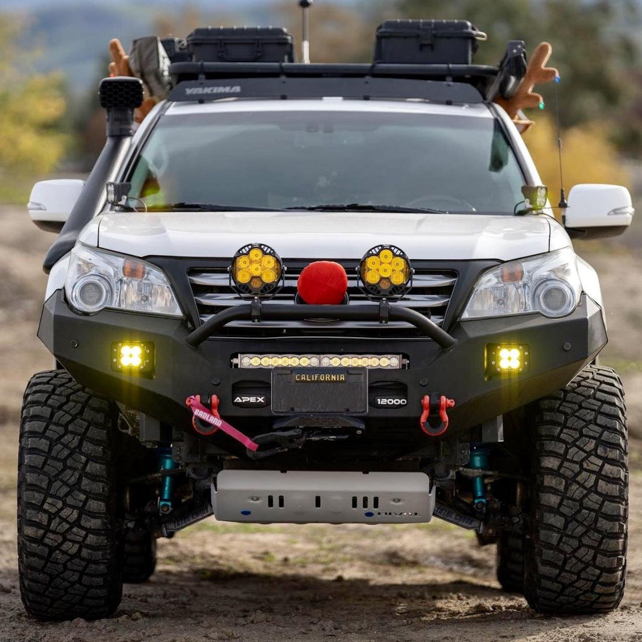 RIVAL Aluminum Engine Skid Plate 2010-2024 Toyota 4Runner 5Gen | 2010-2023 Lexus GX460