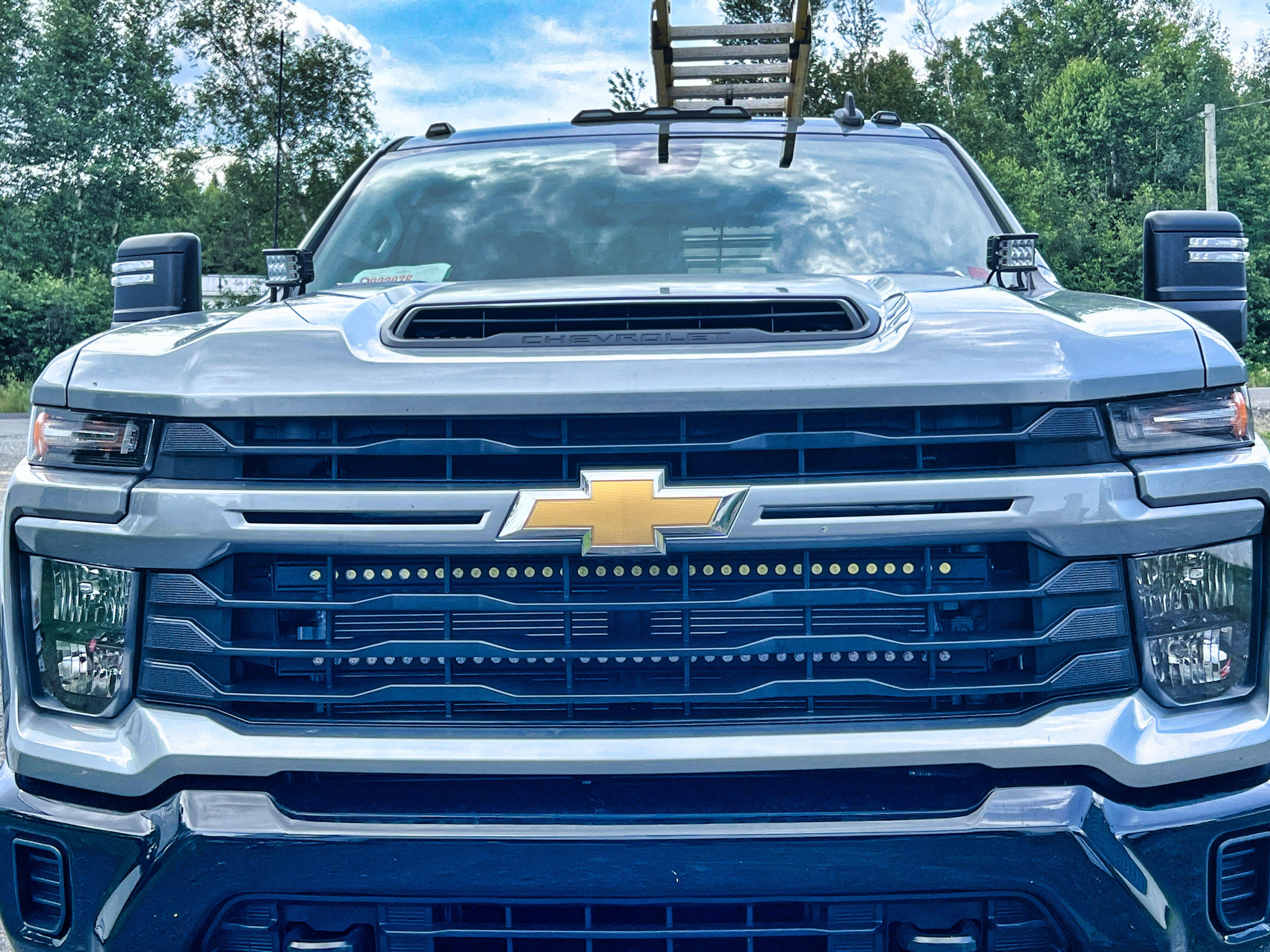 2020+ Chevrolet Silverado 2500/3500HD Single 40in Light Bar