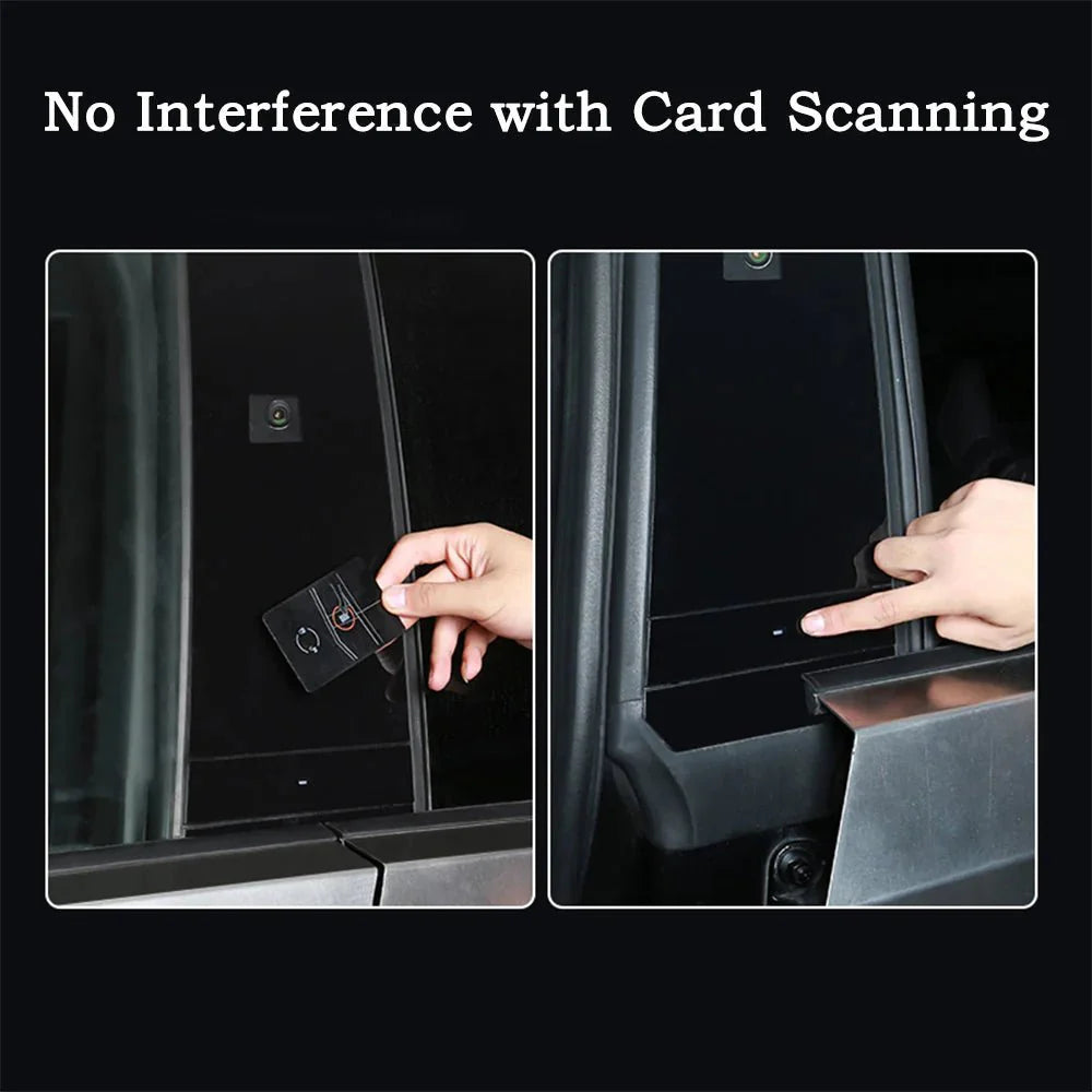 Tesla Cybertruck B & C Pillars & Door Buttons Wrap