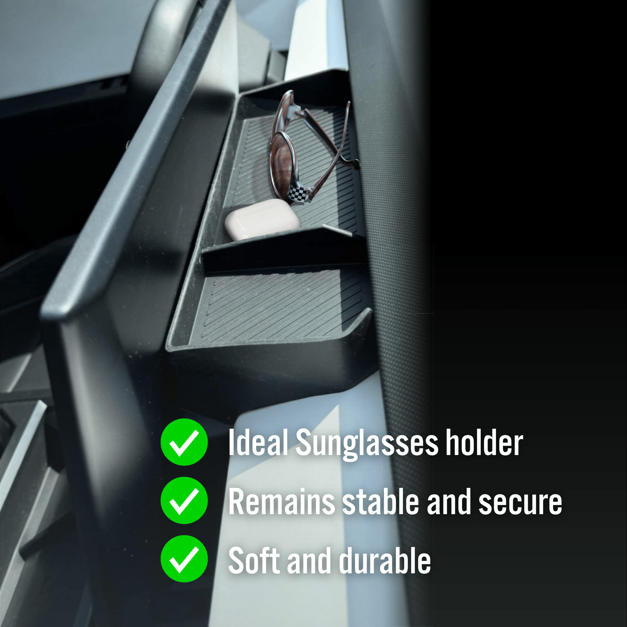 Tesla Cybertruck Behind the Screen Organizer