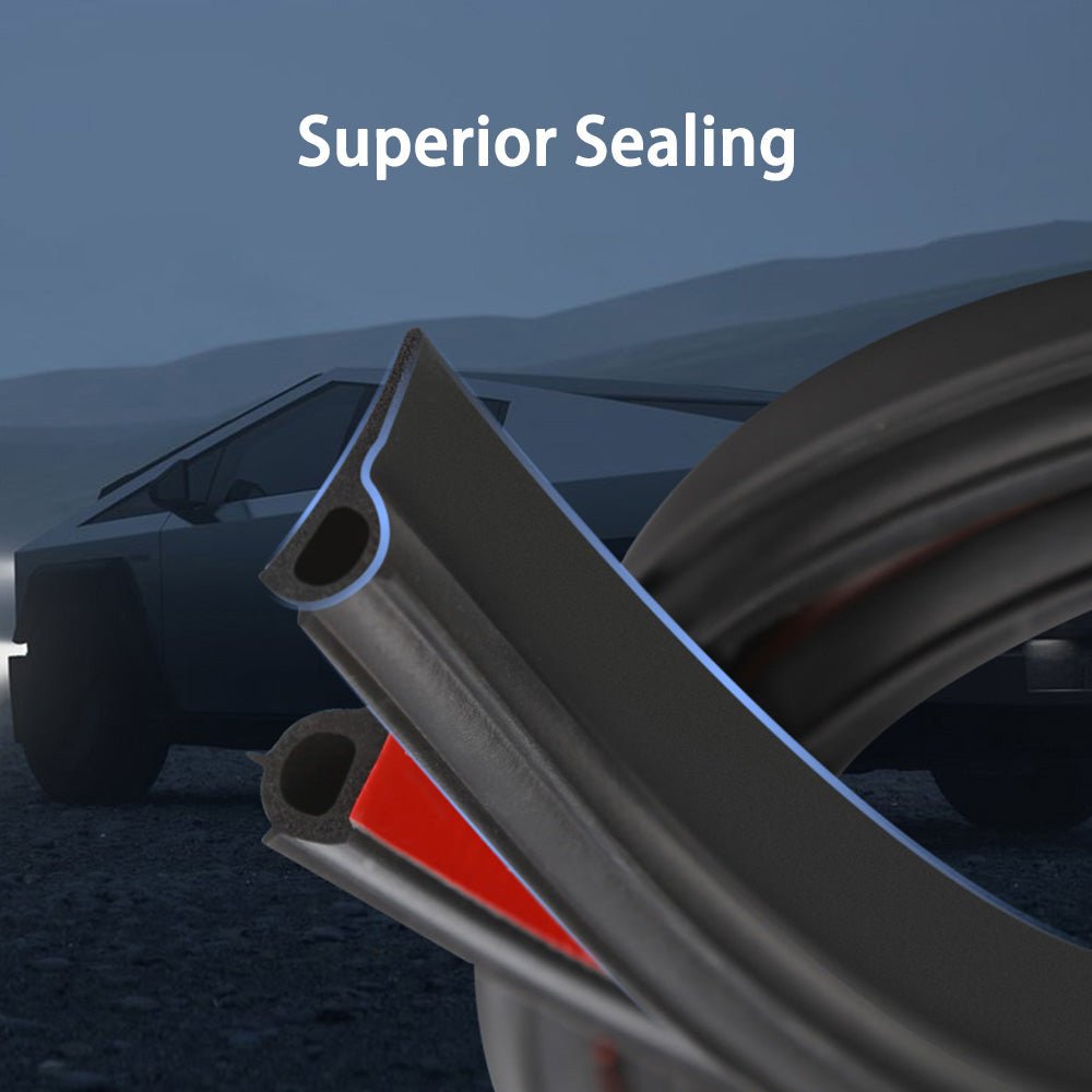 Tesla Cybertruck Car Door Seal Kit Wind Noise Reduction Accessories