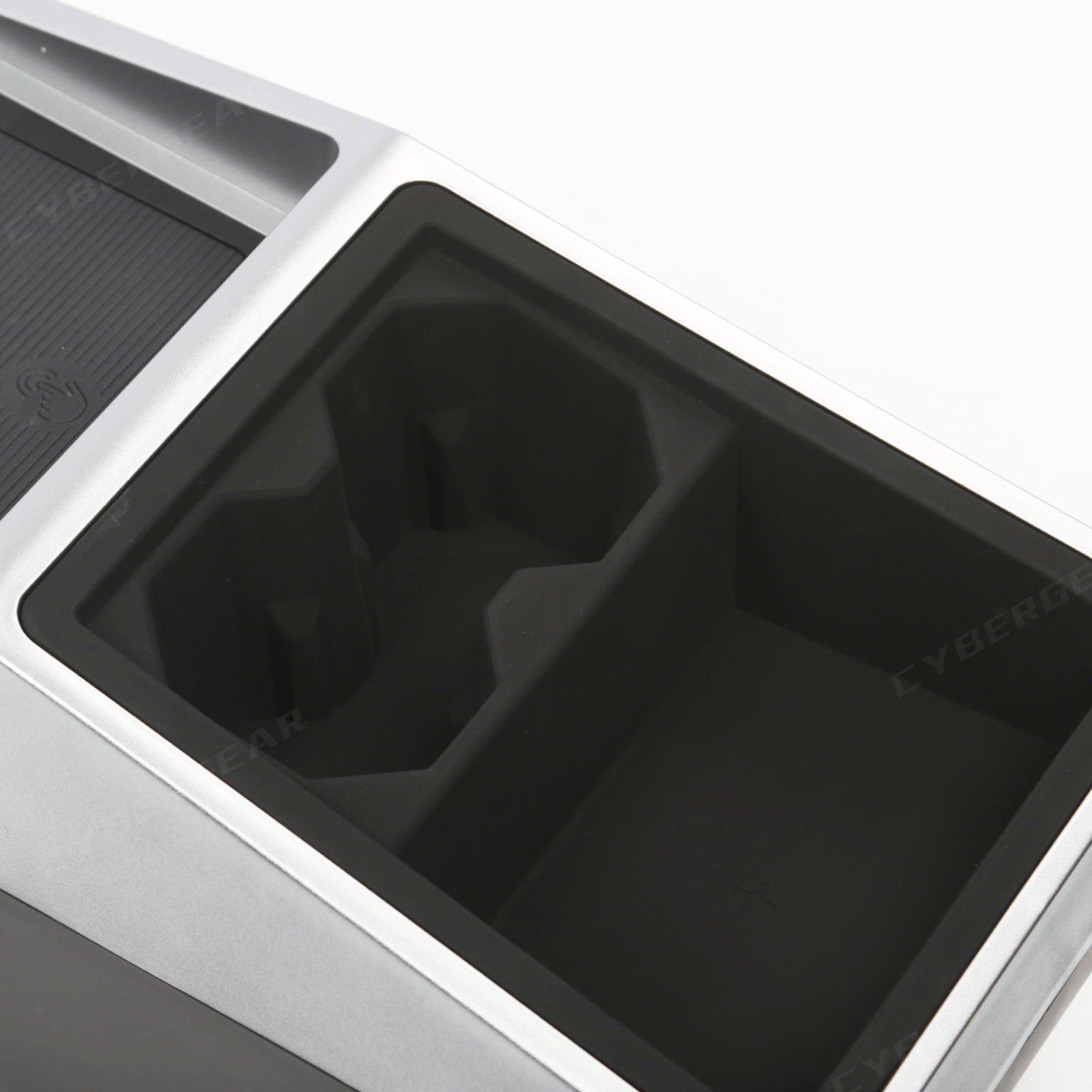 Tesla Cybertruck Center Floor Organizer & Trash Bin