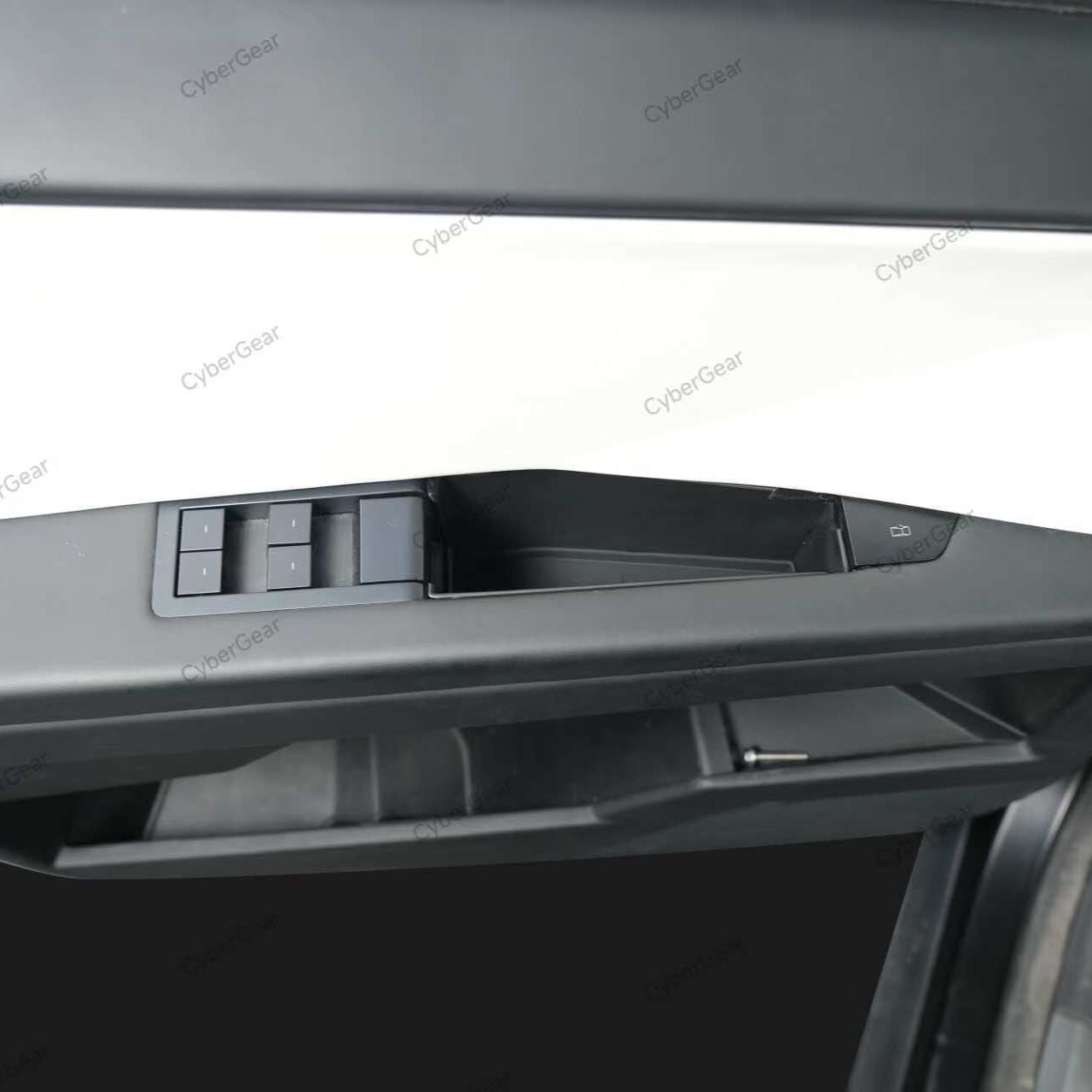 Tesla Cybertruck Door Handle Storage Injection Molded Insert