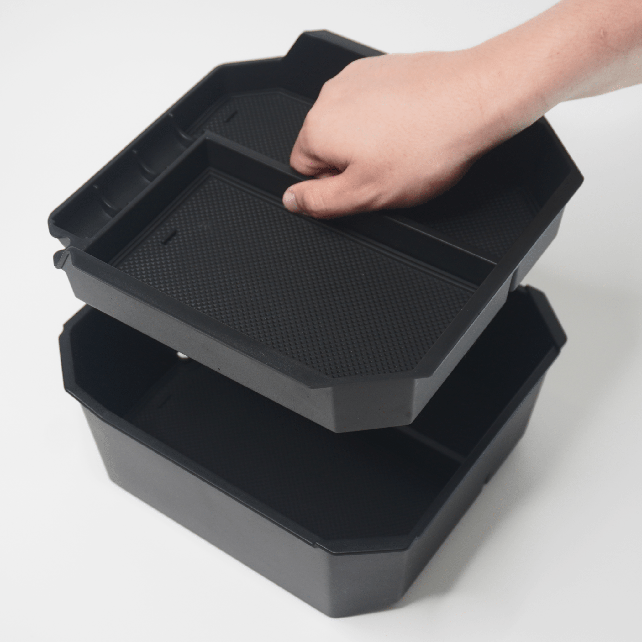 Tesla Cybertruck Double Layer Console Organizer