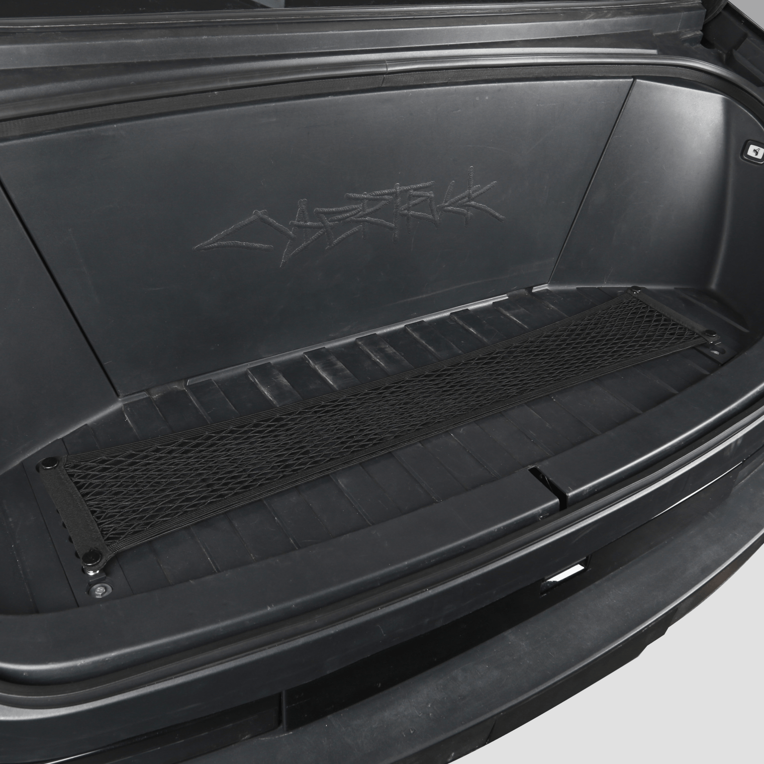 Tesla Cybertruck Front Trunk L-Track + Cargo Net