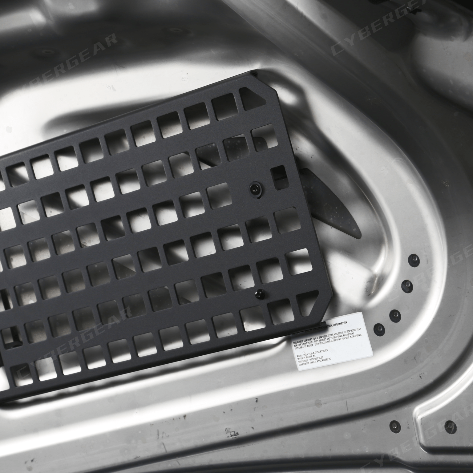 Tesla Cybertruck Frunk Molle Panels Set of 2